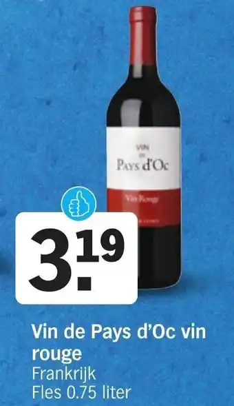 Albert Heijn Vin de pays d'oc vin rouge aanbieding
