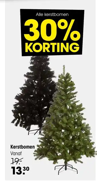 Kwantum Kerstbomen aanbieding