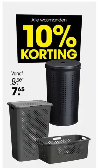 Kwantum Alle wasmanden aanbieding