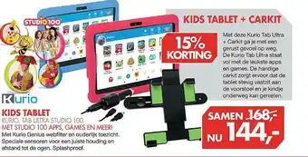 Vobis Kurio Kids Tablet Tab Ultra Studio 100 15% Korting aanbieding