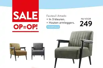 Profijt Meubel Fauteuil Amado aanbieding