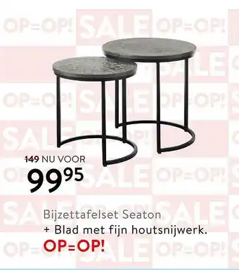 Profijt Meubel Bijzettafelset Seaton aanbieding