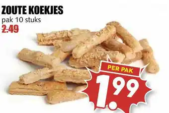 MCD Supermarkt Zoute Koekjes aanbieding