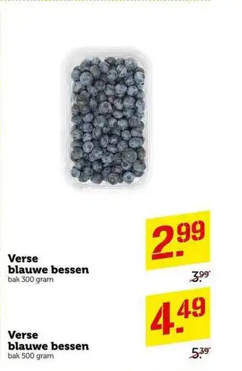 CoopCompact Verse Blauwe Bessen 300g aanbieding