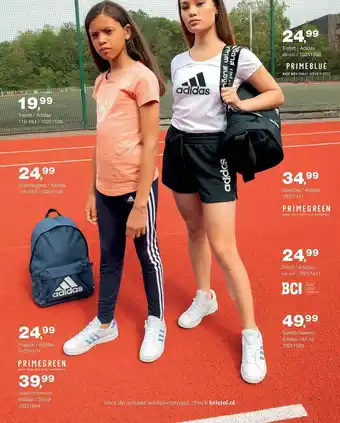 Bristol T-Shirt - Adidas, Rugzak - Adidas, Sportschoenen Adidas, Short - Adidas Of Sporttas - Adidas aanbieding