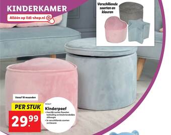 Lidl Roba® Kinderpoef aanbieding
