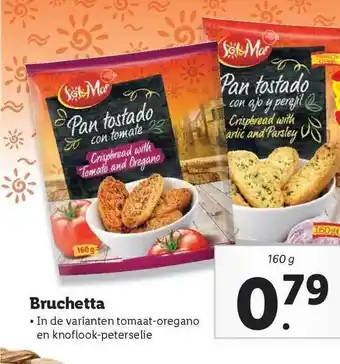 Lidl Sol&Mar Bruchetta aanbieding