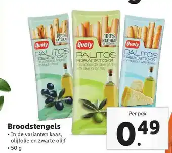 Lidl Broodstengels aanbieding