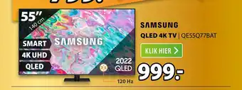 Expert Samsung QLED 4K TV QE55Q77BAT 55" 140 cm aanbieding