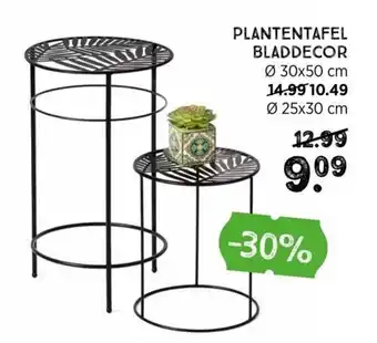 Xenos Plantentafel bladdecor aanbieding