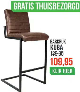 Dimehouse Barkruk kuba aanbieding