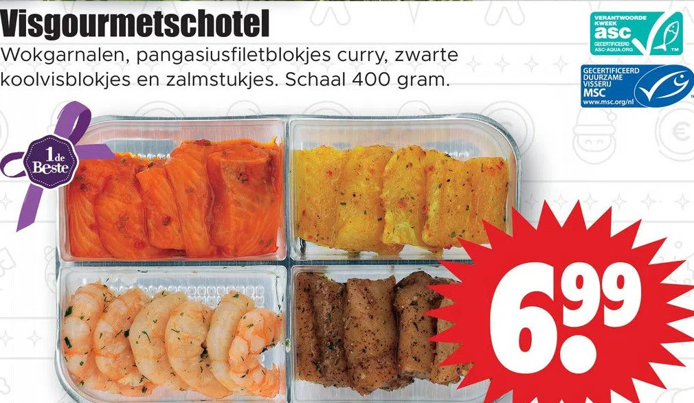 Visgourmetschotel Aanbieding Bij Dirk