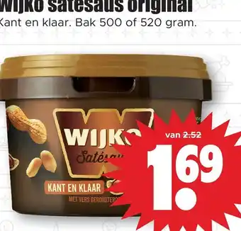 Dirk Wijko satésaus original aanbieding