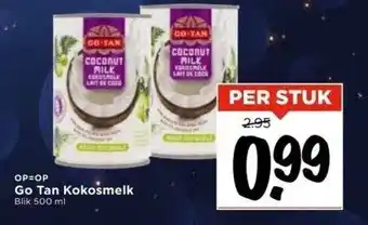 Vomar Voordeelmarkt Go tan kokosmelk aanbieding