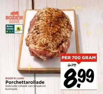 Vomar Voordeelmarkt Porchettarollade aanbieding