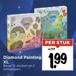 Vomar Voordeelmarkt Diamond painting xl aanbieding