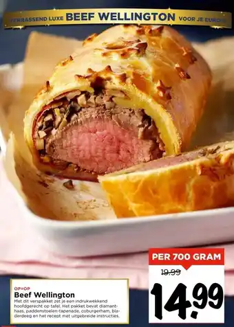 Vomar Voordeelmarkt Beef wellington aanbieding