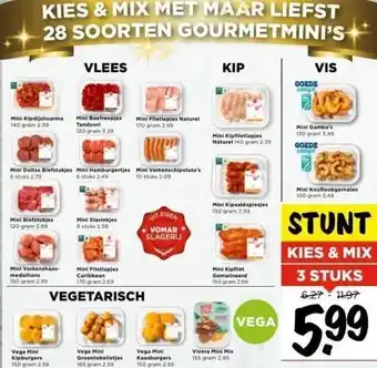 Vomar Voordeelmarkt Gourmetmini's aanbieding