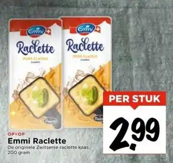 Vomar Voordeelmarkt Emmi raclette aanbieding