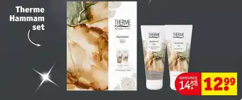 Kruidvat Therme hammam set aanbieding