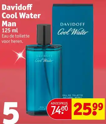 Kruidvat Davidoff cool water man aanbieding