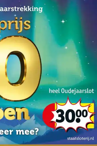 Kruidvat Heel oudejaarslot aanbieding