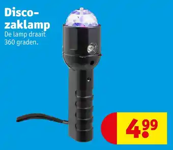 Kruidvat Disco- zaklamp aanbieding