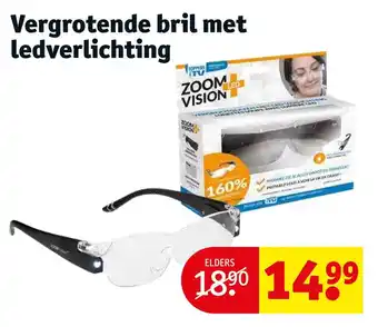 Kruidvat Vergrotende bril met ledverlichting aanbieding