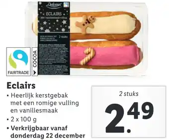 Lidl Eclairs aanbieding