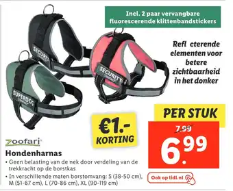 Lidl Hondenharnas aanbieding