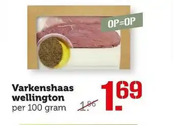 Coop Varkenshaas wellington aanbieding