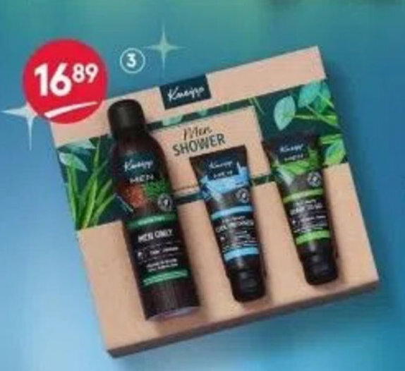 Kneipp Douche For Men luxe cadeauset aanbieding bij Etos