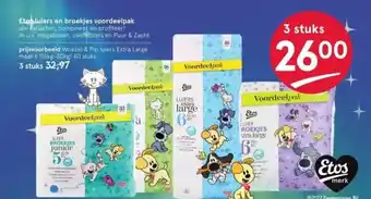 Etos luiers en broekjes voordeelpak aanbieding