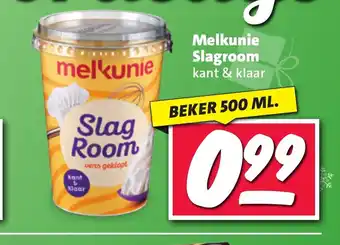 Nettorama Melkunie Slagroom 500 ml aanbieding