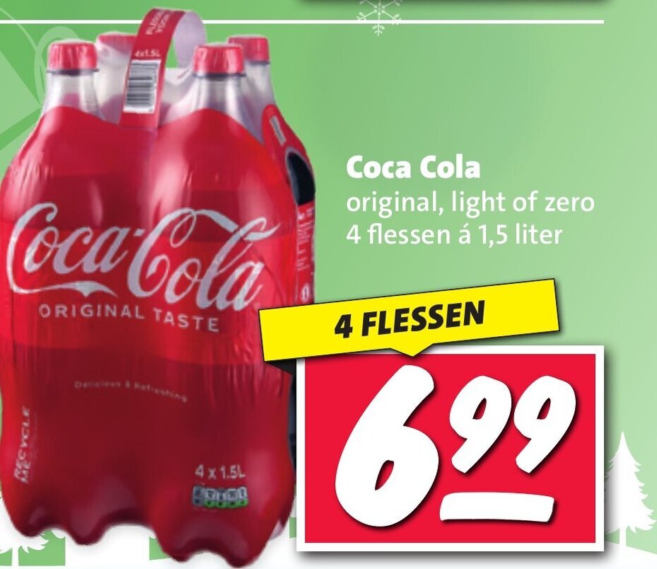 Coca-Cola 1,5 liter aanbieding bij Nettorama