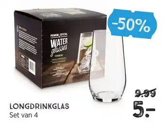 Xenos Longdrinkglas aanbieding