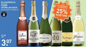 Gall & Gall Faber Sparkling Rose Alcoholvrij aanbieding