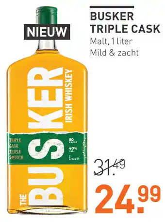 Gall & Gall Busker Triple Cask 1L aanbieding