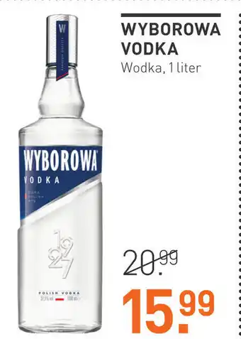 Gall & Gall Wyborowa wodka 1L aanbieding