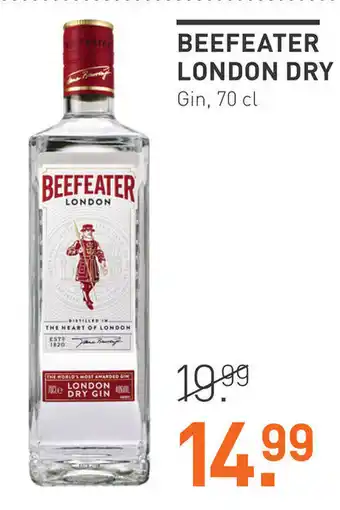 Gall & Gall Beefeater London Dry Gin 700ml aanbieding