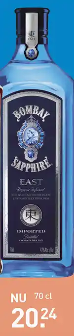 Gall & Gall Bombay Sapphire East 700ml aanbieding