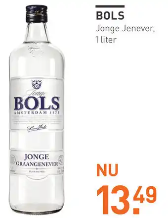 Gall & Gall Bols jonge graanjenever 1L aanbieding