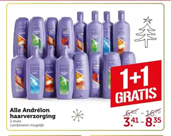 Coop Alle Andrelon haarverzorging 2 stuks aanbieding