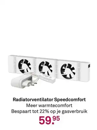 Karwei Radiatorventilator speedcomfort aanbieding