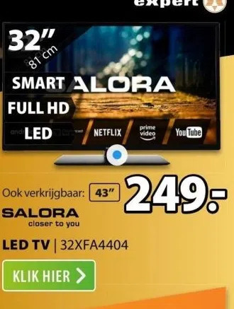 Expert Salora aanbieding