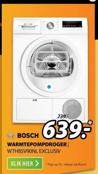 Expert Warmtepompdroger aanbieding