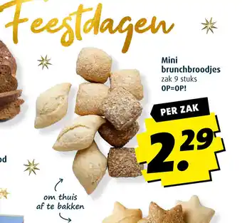 Boni Mini brunchbroodjes zak 9 stuks aanbieding