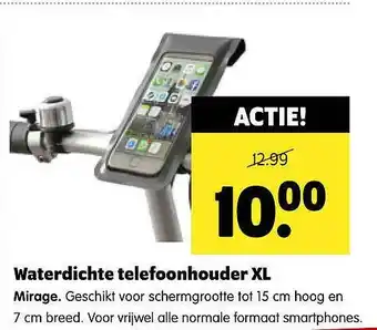 Plentyparts Waterdichte Telefoonhouder XL Mirage aanbieding