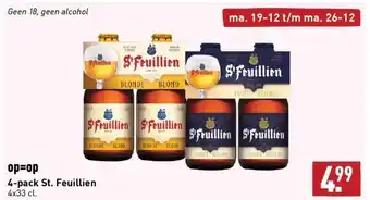 ALDI Op=op 4-pack st. feuillien aanbieding