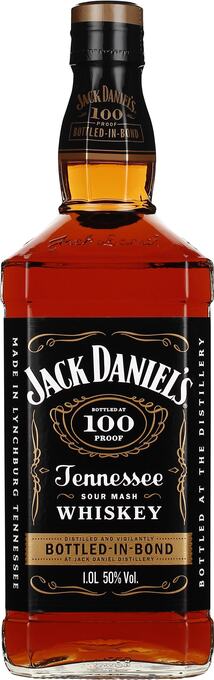 Drankdozijn Jack daniels bottled in bond 1ltr aanbieding